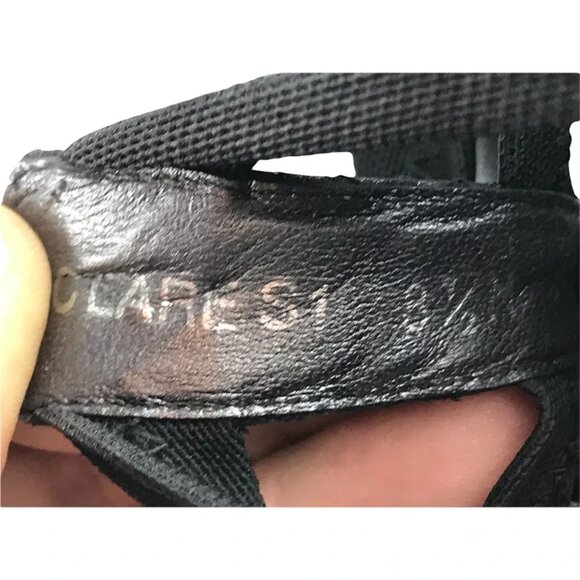 Donald J Pliner Womens Clare S1 Black Wedge Heel Slide Sandals Size US 8.5 M‎ - Picture 8 of 9